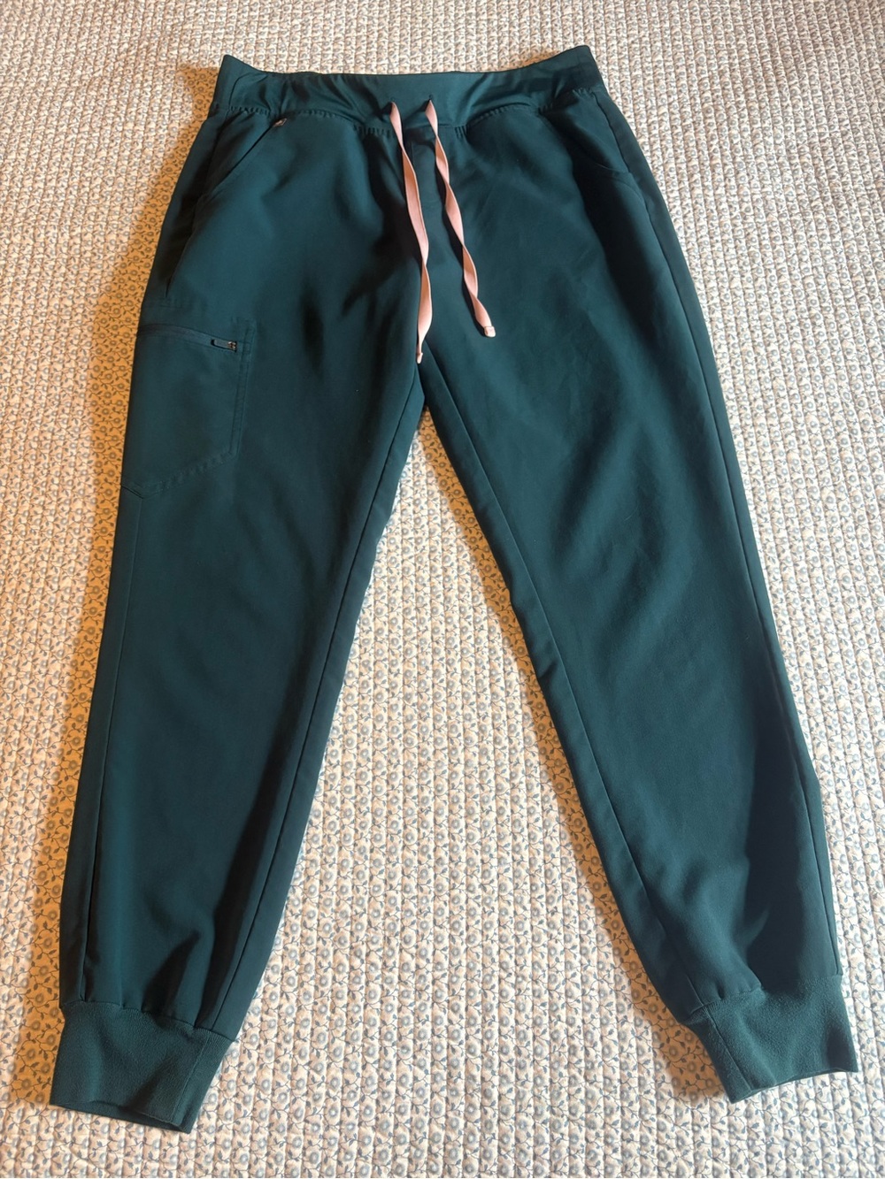 FIGS Technical Collection Teal PO 4911 Women's Jogger Scrub Pants
